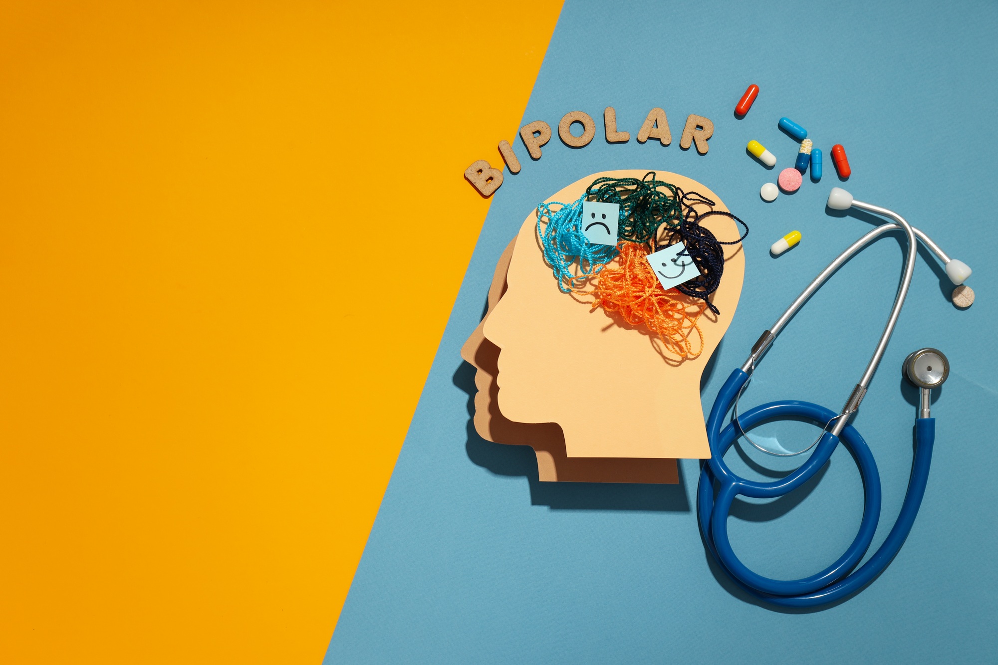 Mental disorder - Bipolar disorder, space for text