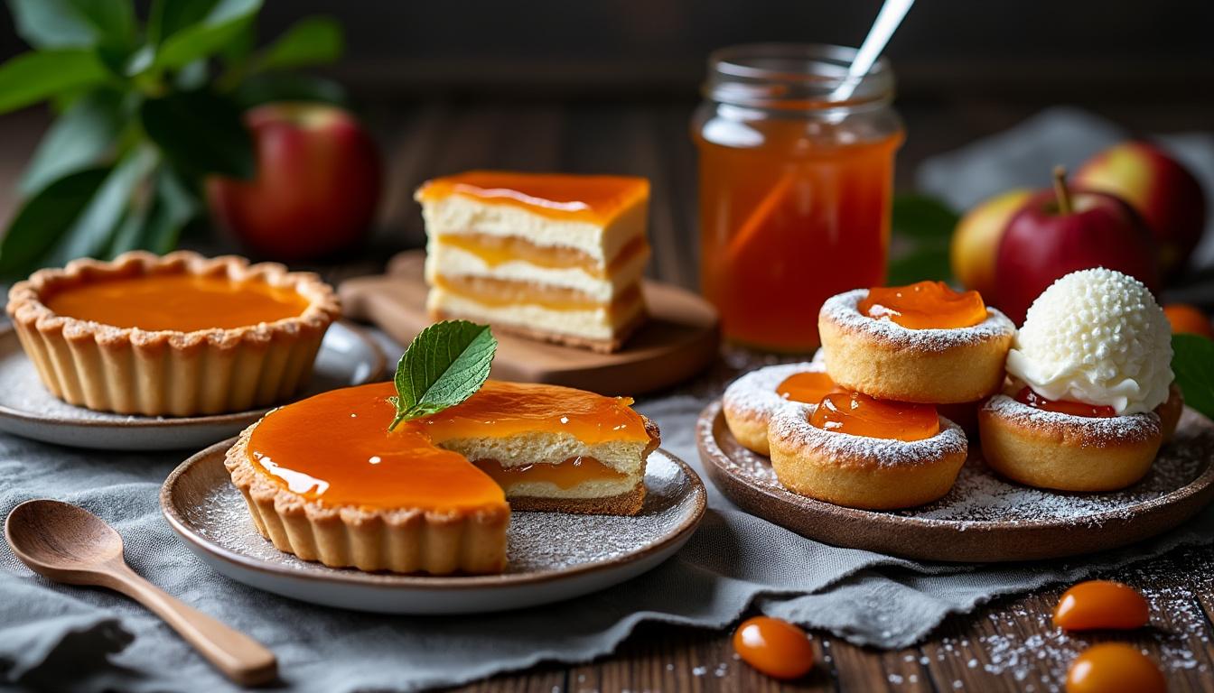 découvrez 5 recettes créatives à base de confiture de pomme pour transformer vos desserts en véritables délices. idéales pour épater vos invités ou pour vous faire plaisir, ces recettes allient saveurs et originalité.
