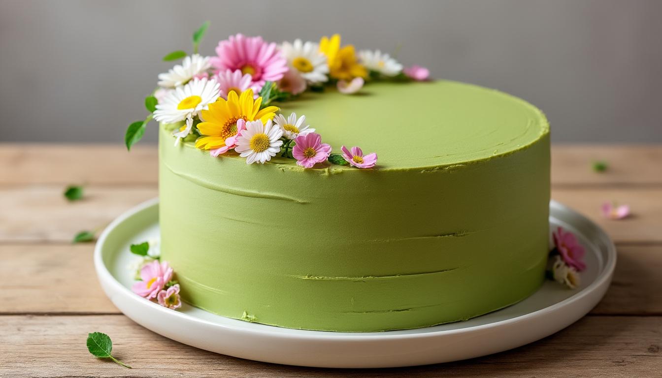savourez un moment de délicatesse avec notre gâteau au thé vert japonais. parfait pour une pause gourmande, ce délice allie saveurs authentiques et texture moelleuse, vous transportant au cœur du japon à chaque bouchée. idéal pour les amoureux de la pâtisserie raffinée.