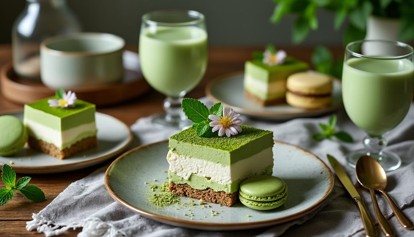 découvrez des recettes incontournables à base de claire au matcha qui impressionneront vos invités. alliez saveurs délicates et créativité culinaire pour une expérience gustative inoubliable!