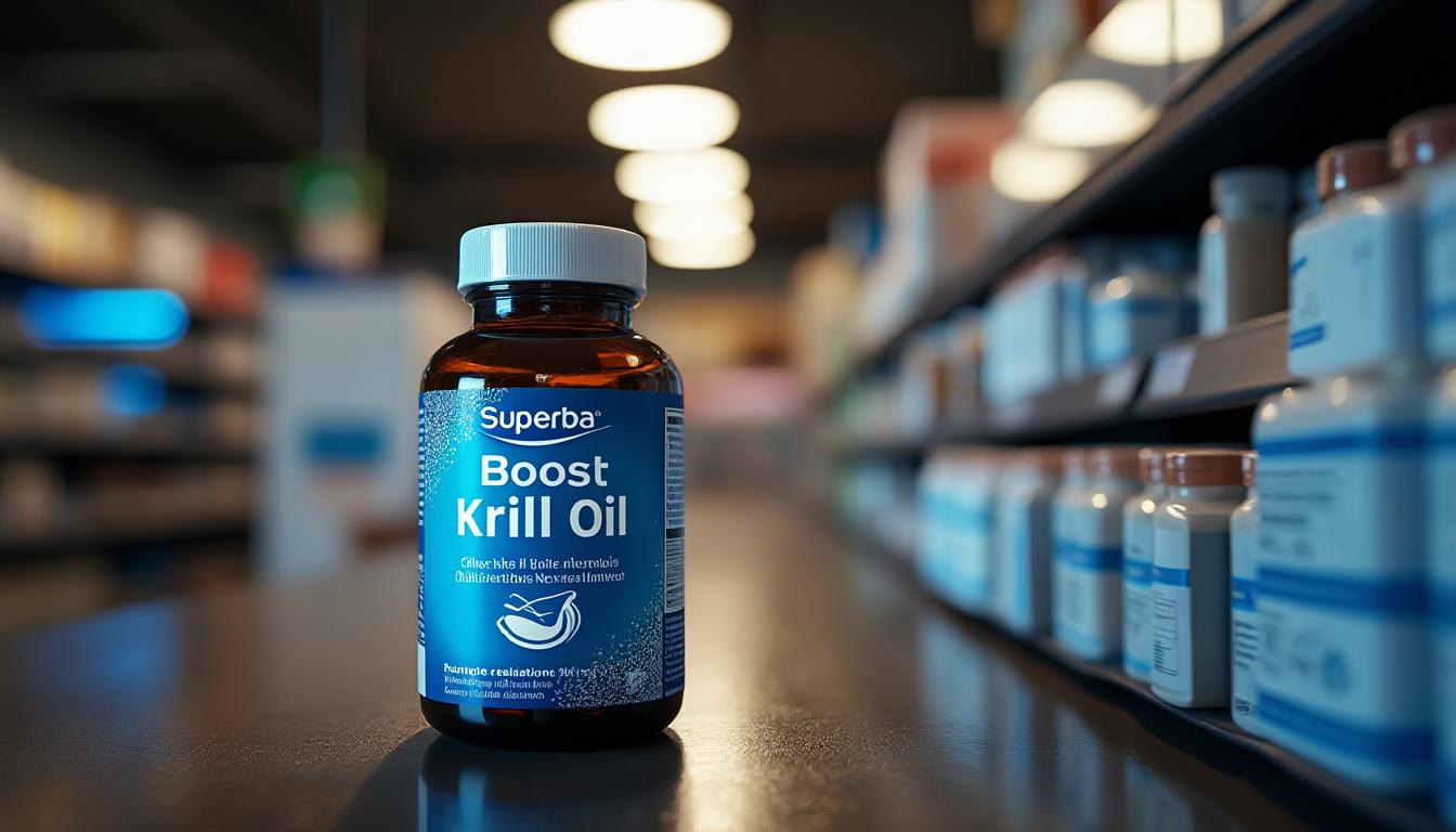 découvrez l'huile de krill superba boost, une source exceptionnelle d'oméga-3 recommandée en pharmacie. profitez de ses bienfaits pour la santé cardio-vasculaire et cérébrale tout en améliorant votre bien-être général grâce à cette solution naturelle et efficace.