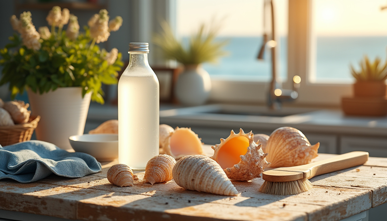 découvrez les étapes simples et efficaces pour nettoyer des coquillages au vinaigre blanc. astuces, conseils pratiques et méthodes naturelles pour obtenir des coquillages propres et éclatants, prêts à être utilisés en décoration ou loisirs créatifs.