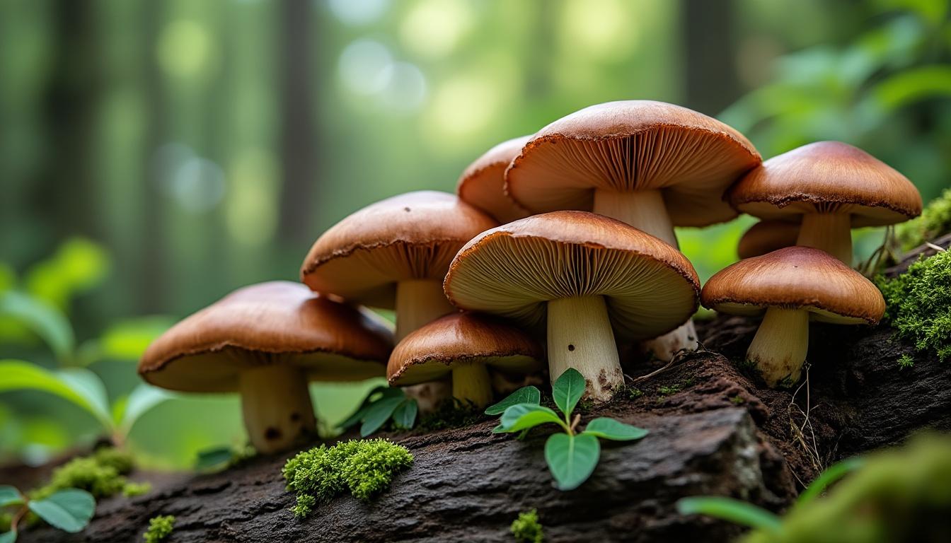 découvrez les bienfaits du champignon shiitake, prisé en médecine traditionnelle pour ses propriétés immunostimulantes et ses vertus nutritives exceptionnelles.