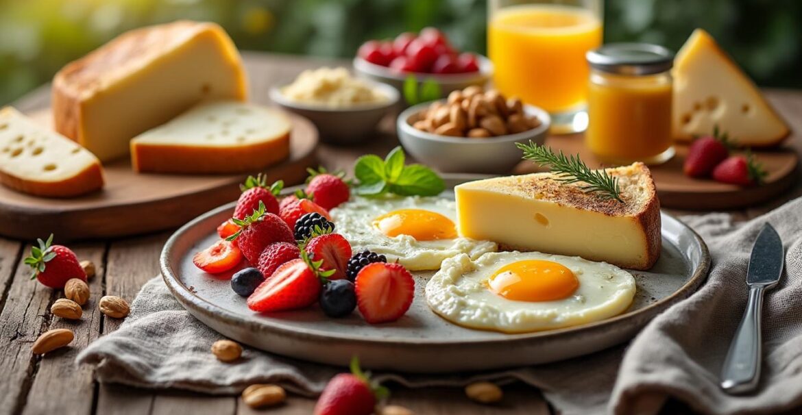 découvrez plusieurs façons délicieuses d'intégrer le fromage dans votre petit déjeuner pour commencer la journée avec saveur et originalité.