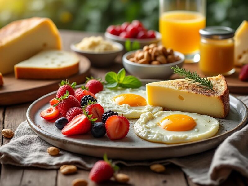 découvrez plusieurs façons délicieuses d'intégrer le fromage dans votre petit déjeuner pour commencer la journée avec saveur et originalité.