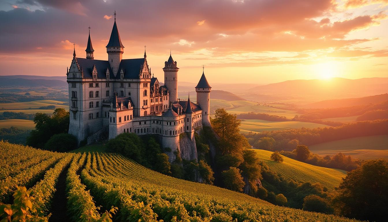 découvrez une escapade romantique inoubliable au château d’isenbourg à rouffach, alliant détente au spa, dégustation de vins d’exception et charme historique.