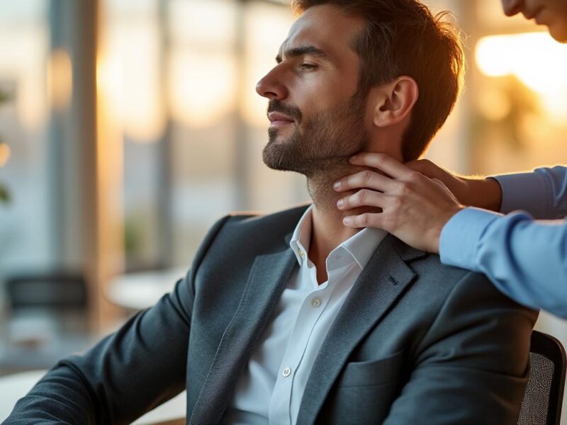découvrez comment un massage anti-stress peut améliorer votre bien-être et transformer positivement votre journée de travail.