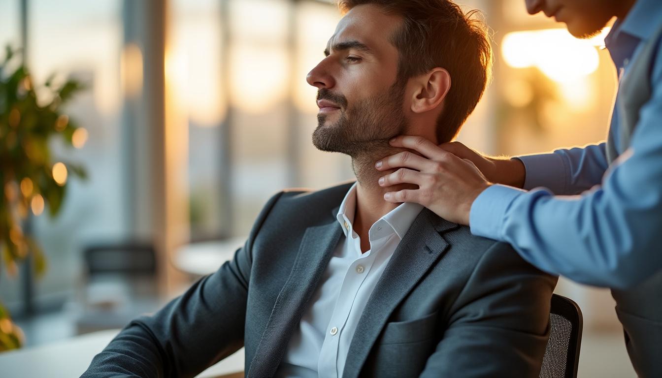 découvrez comment un massage anti-stress peut améliorer votre bien-être et transformer positivement votre journée de travail.