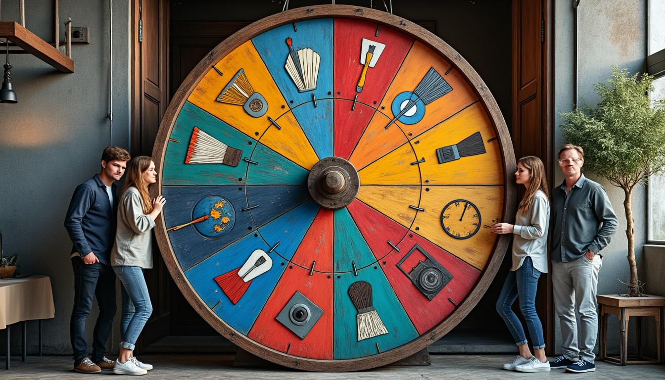 découvrez la roue des choix, un outil innovant pour stimuler votre créativité et prendre des décisions originales facilement.