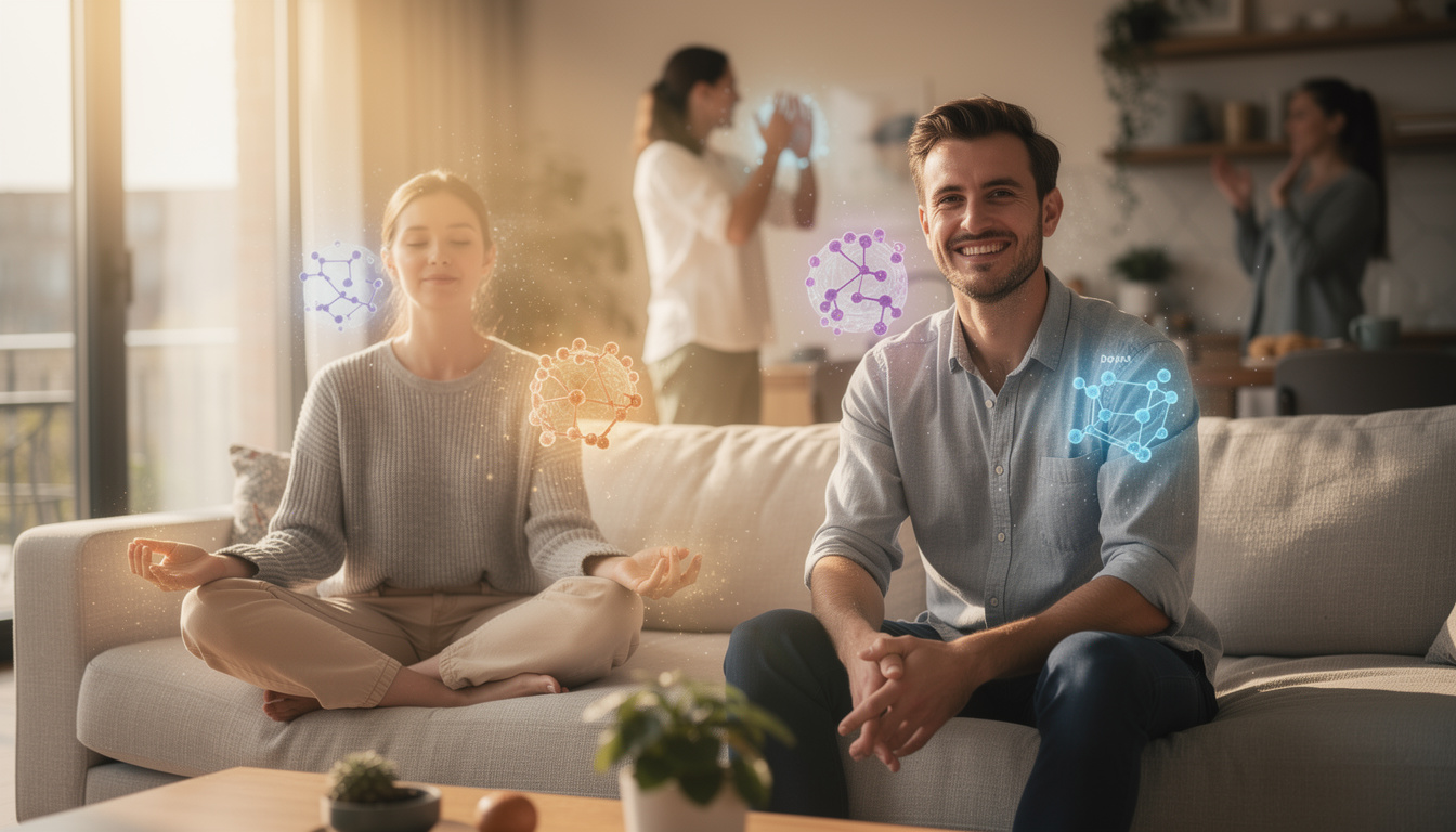 découvrez les 4 hormones du bonheur, apprenez à les identifier et découvrez des méthodes efficaces pour les activer au quotidien afin d'améliorer votre bien-être et votre joie de vivre.