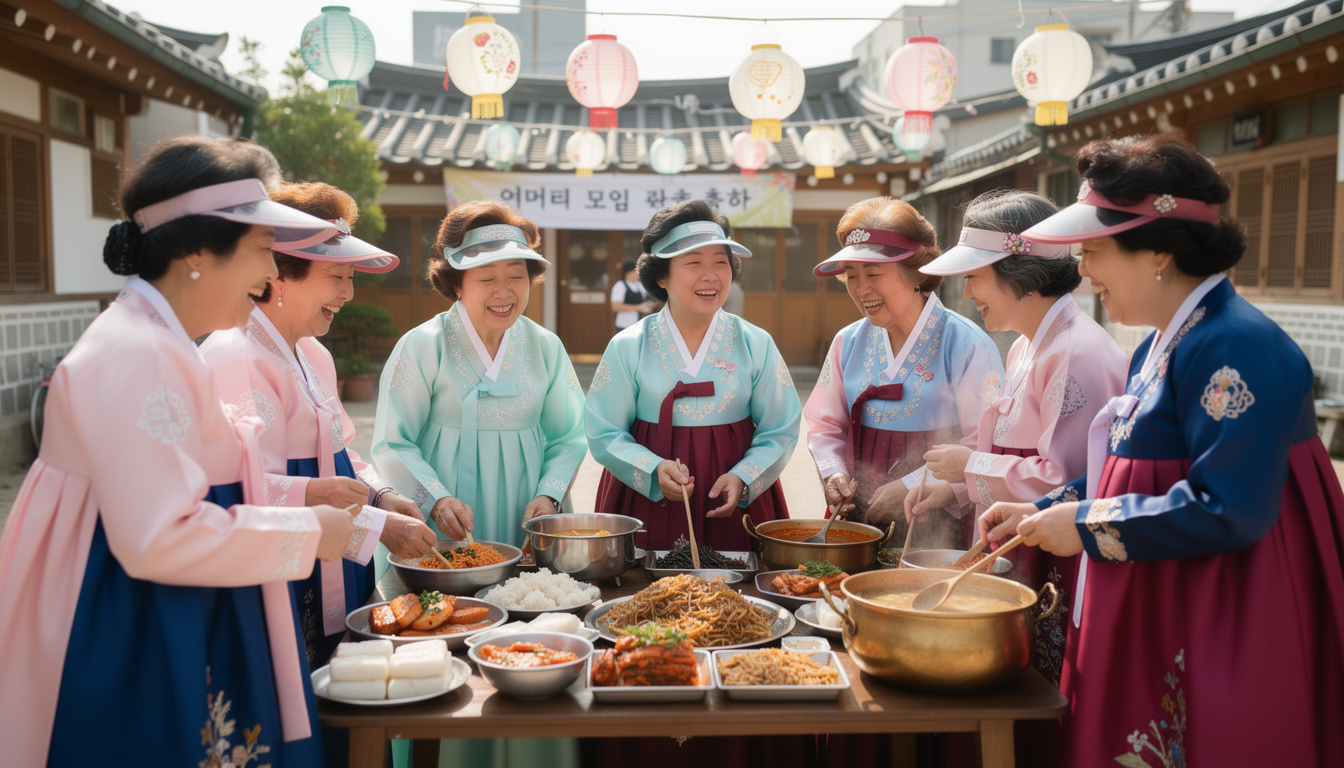 découvrez le rôle central des ahjummas en corée du sud, ces femmes dynamiques qui façonnent la société moderne et perpétuent les traditions culturelles.