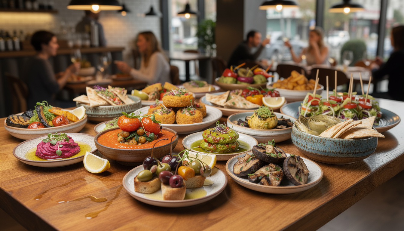 découvrez nos délicieuses recettes de tapas végétaliens, parfaites pour partager un repas convivial et sain entre amis ou en famille.