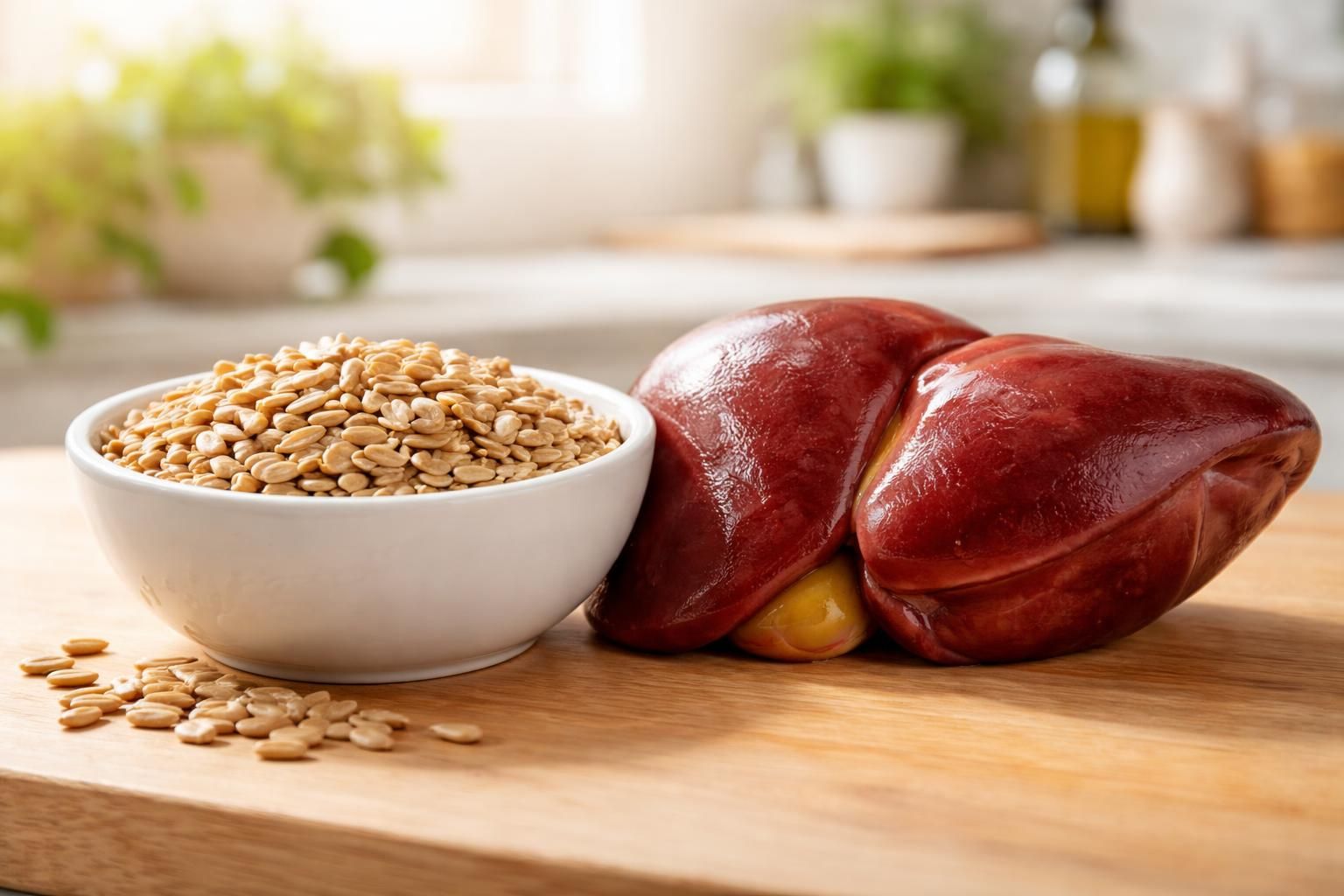 découvrez comment les graines de tournesol et le foie forment un duo idéal pour renforcer votre santé grâce à leurs nutriments complémentaires.