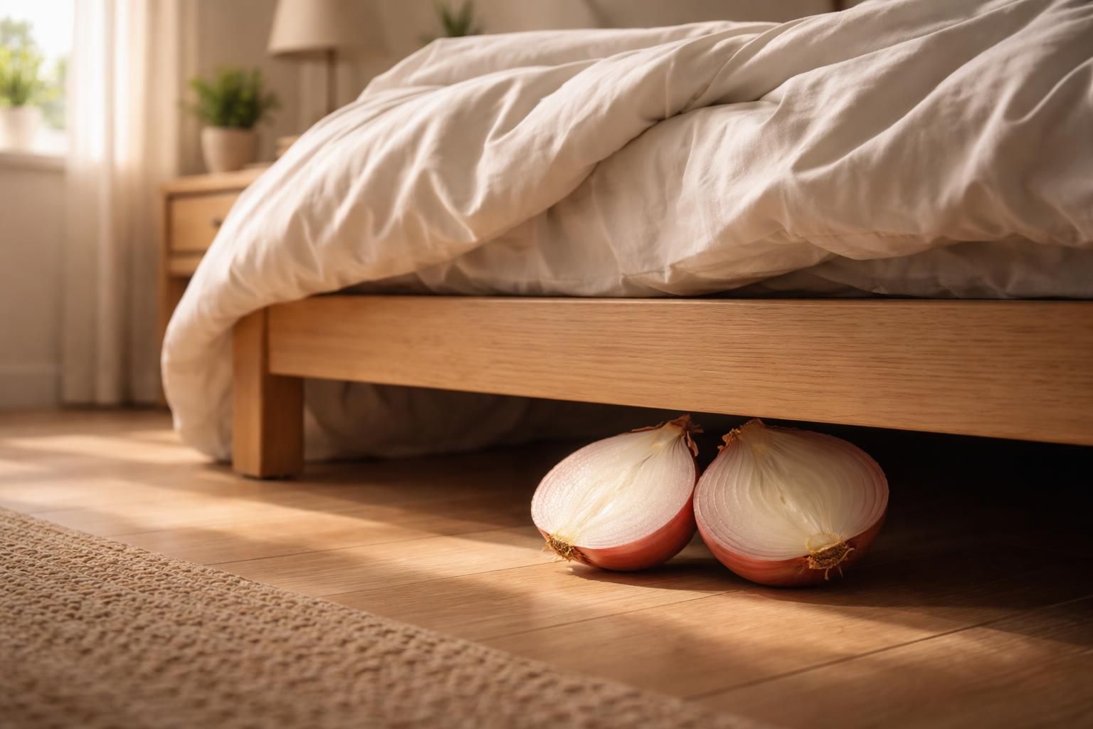 découvrez comment l'oignon placé sous le lit pourrait être un remède naturel et oublié pour éloigner les mauvais rêves et favoriser un sommeil paisible.