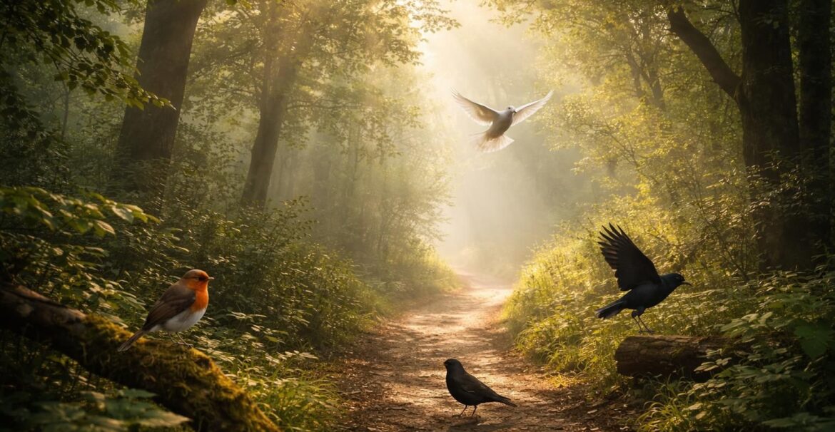 découvrez la signification des oiseaux que vous croisez et interprétez les messages que la nature vous envoie à travers ces signes mystérieux.