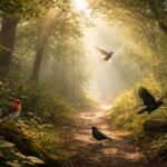 découvrez la signification des oiseaux que vous croisez et interprétez les messages que la nature vous envoie à travers ces signes mystérieux.