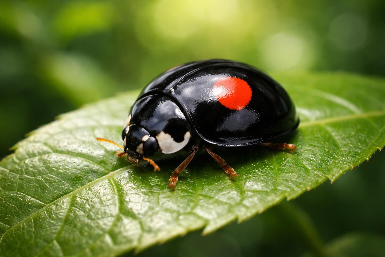 découvrez la signification de la coccinelle noire à point rouge et son attrait unique pour les collectionneurs passionnés d'insectes rares et fascinants.