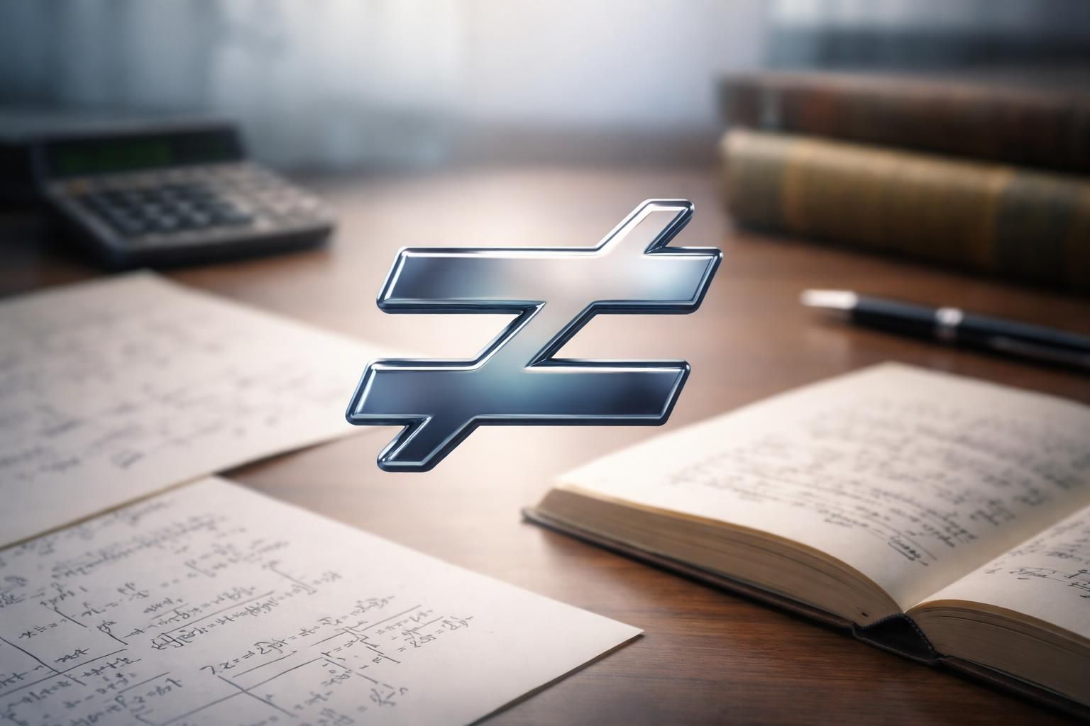 découvrez l'importance du symbole égal barré, un outil incontournable utilisé par les logiciens et les mathématiciens pour exprimer des concepts précis et rigoureux.
