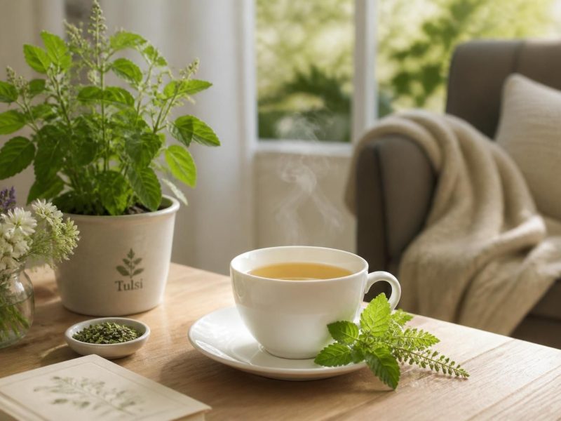découvrez les bienfaits de la tisane au tulsi, une infusion naturelle pour un moment de détente et de bien-être au quotidien.